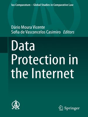 cover image of Data Protection in the Internet